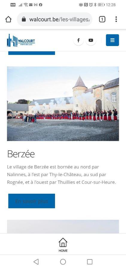 Maison D'Hote Les Notes Endormie Chambre Secrete Berzee Bagian luar foto